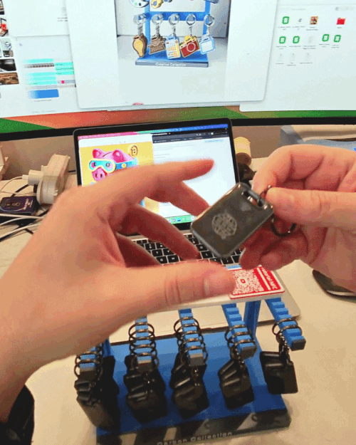 Breloc Location NFC - imagine 3