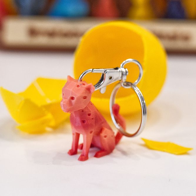 Set 96 Brelocuri cu Animale „Aventura in Safari” – Finisaj Premium + Display - imagine 3