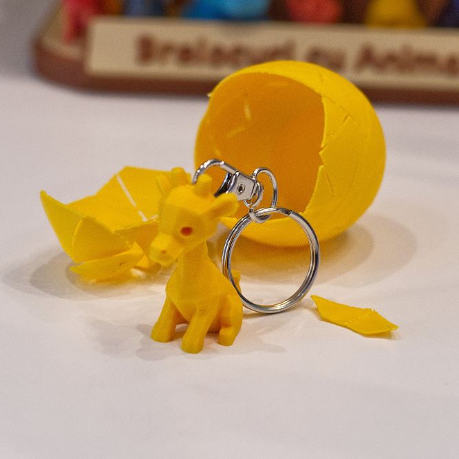 Set 96 Brelocuri cu Animale „Aventura in Safari” – Finisaj Premium + Display - imagine 5