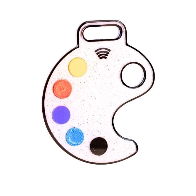 Set 50 Brelocuri Smart NFC "Creative Collection" – Finisaj Premium Rășină + Display - imagine 4